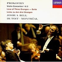 Prokofiev Violin Concertos 1 & 2 Love Of Three Oranges Suite Bell Dutoit артикул 650b.
