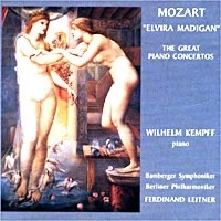 Моцарт `Эльвира Мадиган` Фортепианные концерты Кемпфф артикул 691b.
