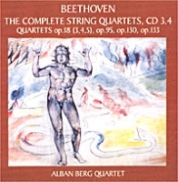 Бетховен Квартеты Op 18 (3, 4, 5), Op 95, Op 130, Op 133 Альбан Берг Квартет артикул 695b.