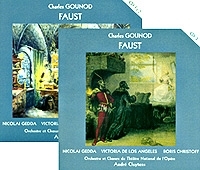 Charles Gounod Faust Gedda / Los Angeles / Christoff / Cluytens (3 CD) артикул 707b.