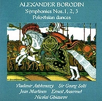 Alexander Borodin Symphonies Nos 1, 2, 3 Polovtsian Dances артикул 716b.
