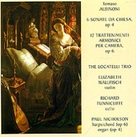 Tomaso Albinoni Trattenimenti Armonici Op 6 Sonate Da Chiesa Op 4 (2CD) артикул 719b.