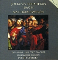 Johann Sebastian Bach Matthaus-Passion (3 CD) артикул 720b.