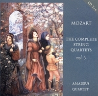 Mozart The Complete String Quartets Vol 3 артикул 735b.