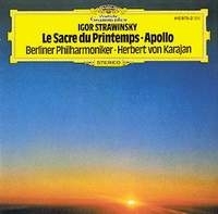 Igor Stravinsky Le Sacre du Printemps Apollo Herbert von Karajan артикул 803b.
